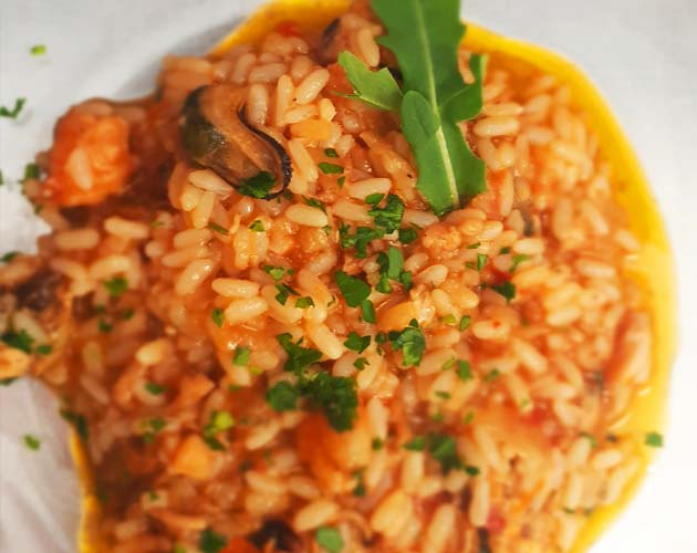 Risotto di pesce